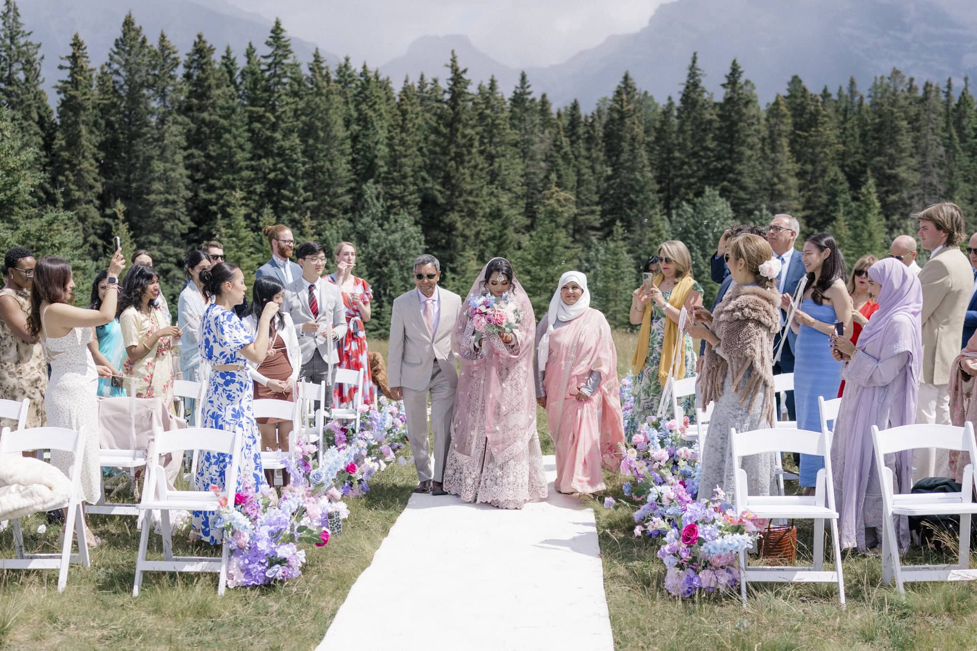 Bride Grand Entrance Wedding - Quarry Lake