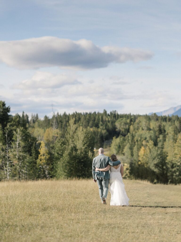 Top locations for Wedding photography in Alberta - Canmore Quarry Lake - Timeless Tales Creatives