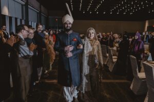 Winter Wedding at Edmonton Convention center