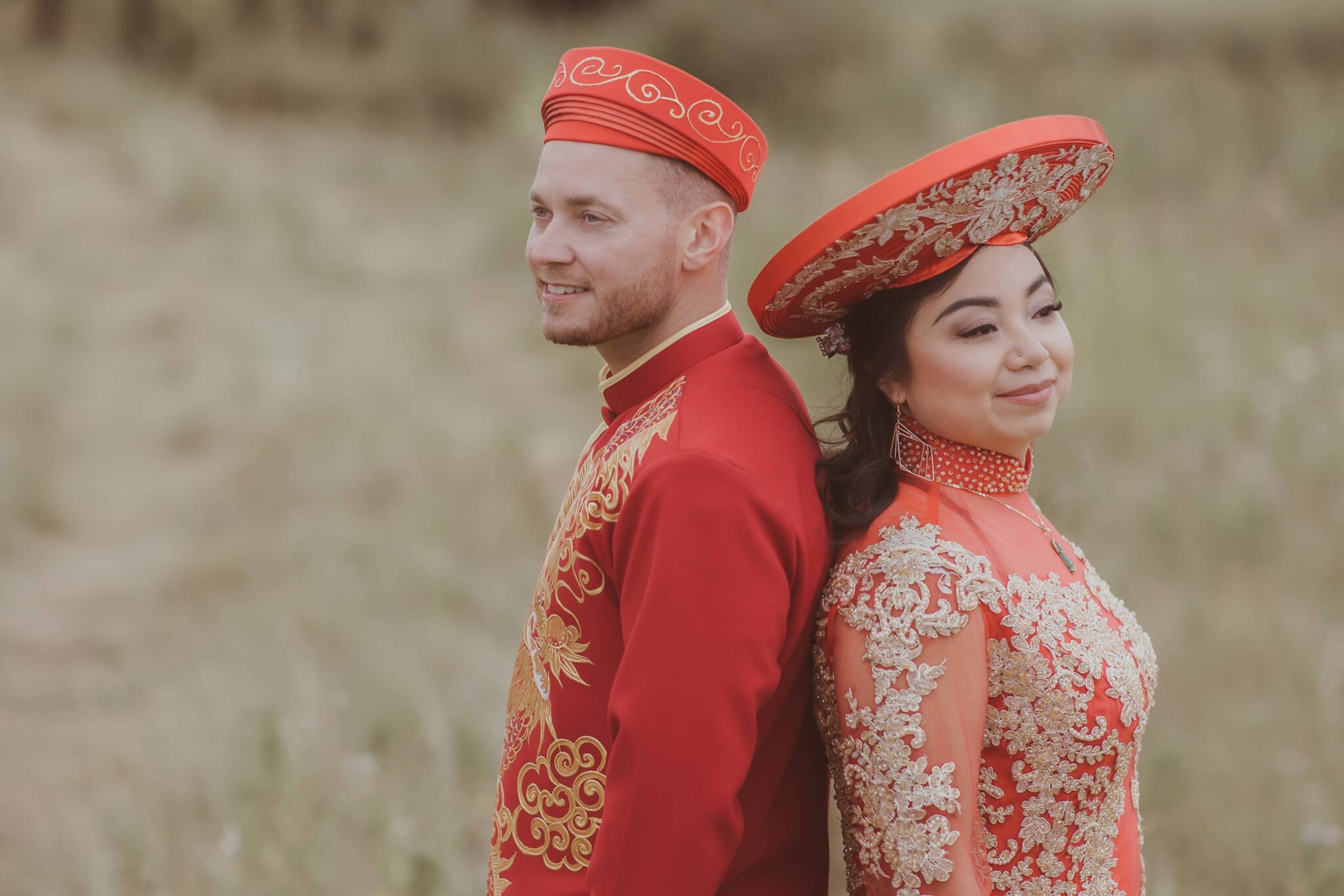 Wedding day timeline with a tea ceremony