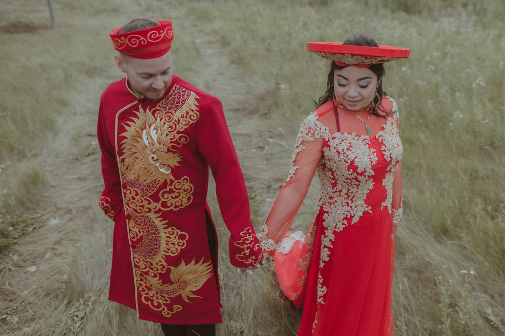 Vietnamese Wedding day Portraits Edmonton