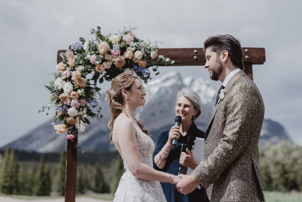 Banff Springs Wedding Ceremony Photos