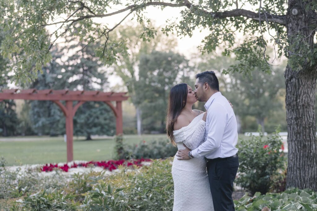 Edmonton Legislature Engagement Photo Session: A Complete Guide To Edmonton'S Most Iconic Location Edmonton Legislature Engagement photo session- Garden area Timeless Tales Creatives